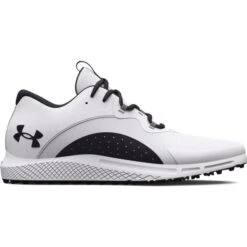 UNDER ARMOUR 2023 UA CHARGED DRAW 2 SL GOLF SHOES – WHITE
