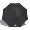 ADIDAS 60″ SINGLE CANOPY UMBRELLA – BLACK -Golf Pro Shop ADI UMBRELLA 600x600 1