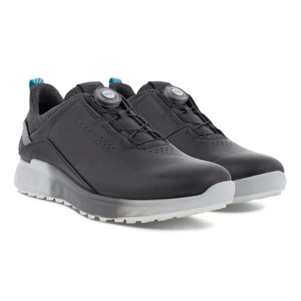 ECCO S-THREE BOA GORE-TEX® GOLF SHOES – BLACK 5 ECCO S-THREE BOA GORE-TEX® GOLF SHOES – BLACK - Image 3