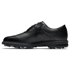FOOTJOY 2023 PREMIER SERIES WILCOX GOLF SHOES 54326 – BLACK -Golf Pro Shop FJ PS WILCOX BLACK LEFT SIDE 600x600 1