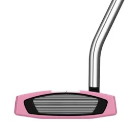 TAYLORMADE SPIDER GTX SINGLE BEND PUTTER – PINK -Golf Pro Shop GTX PINK SB FACE 600x600 1