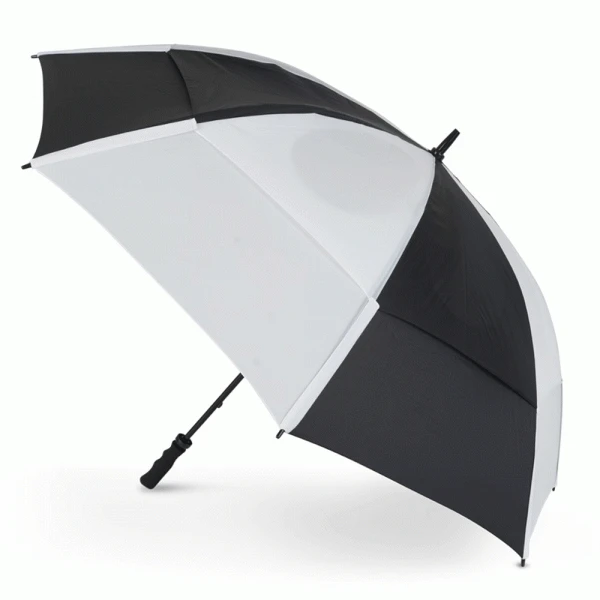 GUSTBUSTER PRO SERIES GOLF UMBRELLA – BLACK / WHITE 3 GUSTBUSTER PRO SERIES GOLF UMBRELLA – BLACK / WHITE