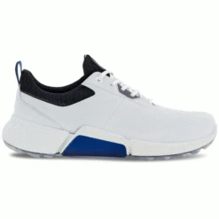 ECCO BIOM H4 GORE-TEX® GOLF SHOES – WHITE / BLACK / BLUE