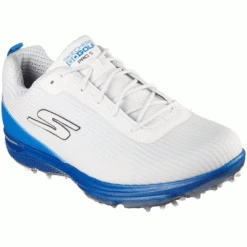 SKECHERS GO GOLF PRO 5 HYPER GOLF SHOES – WHITE / BLUE +FREE SHOE BAG -Golf Pro Shop HYPER5 WHITEBLUE2 600x600 1