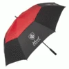 ISLAND GREEN VENTED GOLF UMBRELLA – BLACK / RED -Golf Pro Shop IGUMR2 600x600 1