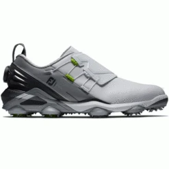 FOOTJOY TOUR ALPHA BOA 55509 GOLF SHOES – WHITE / CHARCOAL / GREY