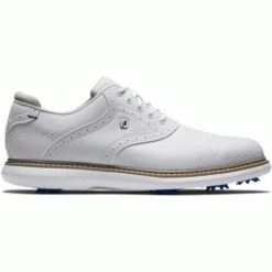 FOOTJOY FJ TRADITIONS 57903 GOLF SHOES – WHITE