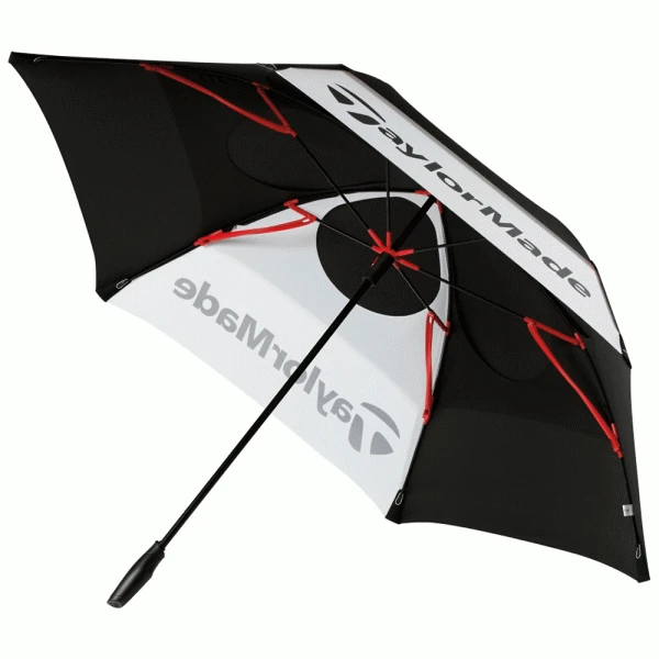 TAYLORMADE 68″ TOUR UMBRELLA – BLACK / WHITE 4 TAYLORMADE 68″ TOUR UMBRELLA – BLACK / WHITE - Image 2