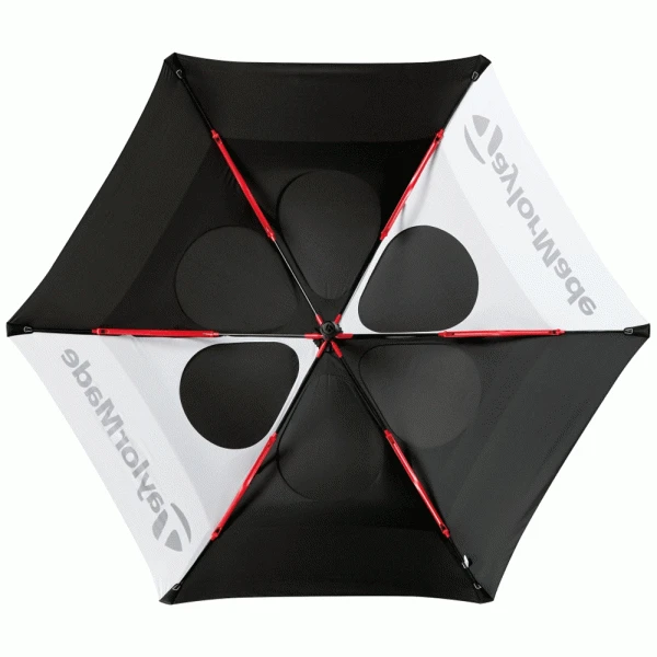 TAYLORMADE 68″ TOUR UMBRELLA – BLACK / WHITE 5 TAYLORMADE 68″ TOUR UMBRELLA – BLACK / WHITE - Image 3
