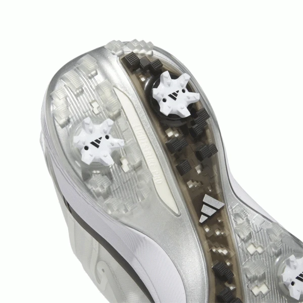 ADIDAS 2023 ZG23 BOA GOLF SHOES – CLOUD WHITE / CORE BLACK / SILVER METALLIC 9 ADIDAS 2023 ZG23 BOA GOLF SHOES – CLOUD WHITE / CORE BLACK / SILVER METALLIC - Image 7