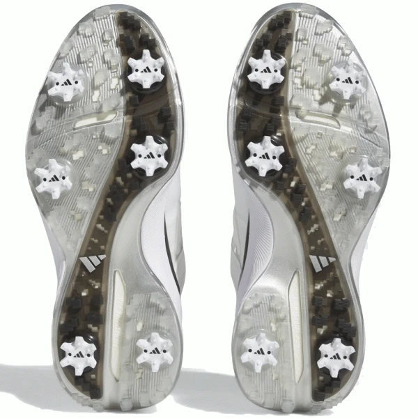 ADIDAS 2023 ZG23 BOA GOLF SHOES – CLOUD WHITE / CORE BLACK / SILVER METALLIC 10 ADIDAS 2023 ZG23 BOA GOLF SHOES – CLOUD WHITE / CORE BLACK / SILVER METALLIC - Image 8