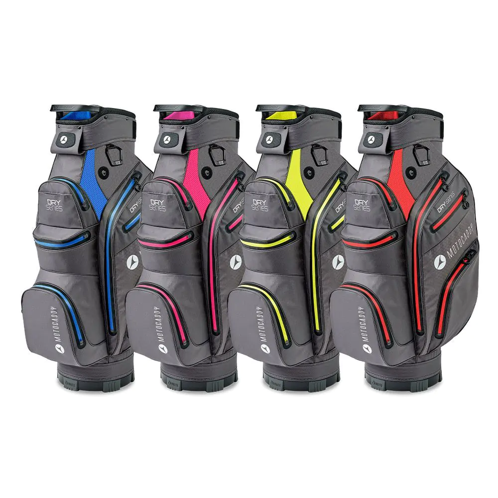 Motocaddy Dry Series Golf Bag 2022 - Charcoal/Red 4 Motocaddy Dry Series Golf Bag 2022 - Charcoal/Red - Image 2