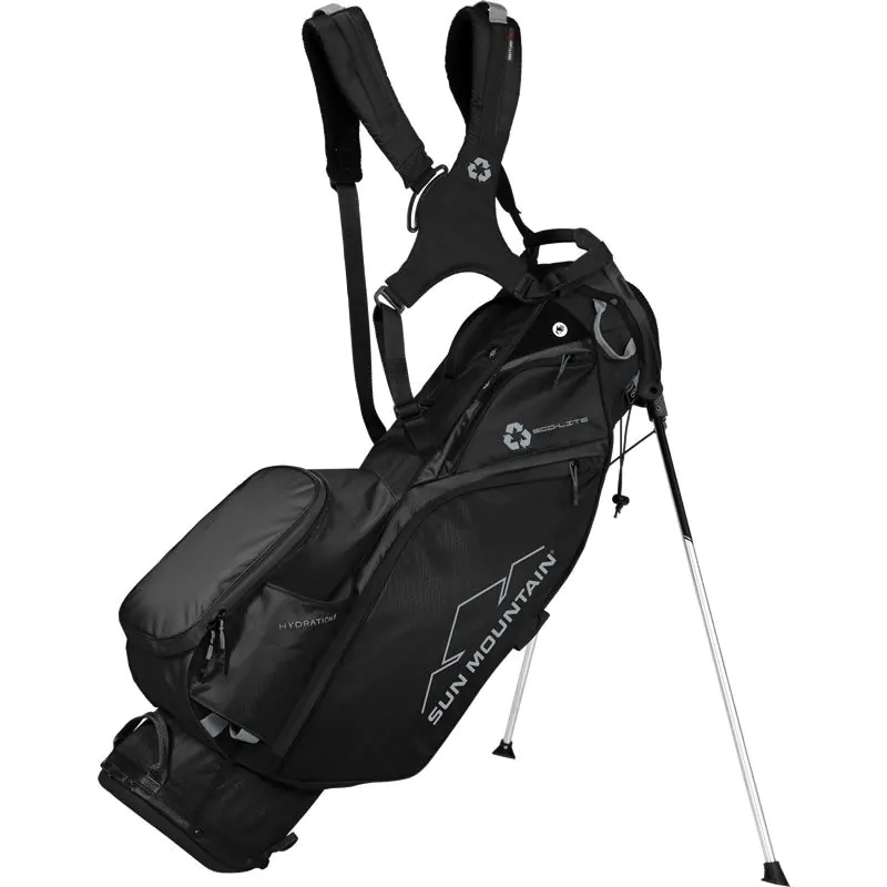 Sun Mountain 2022 Eco-Lite EWP 14 Way Stand Bag - Black 3 Sun Mountain 2022 Eco-Lite EWP 14 Way Stand Bag - Black