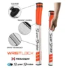 Superstroke Traxion Wrist Lock Putter Grip - Orange/White -Golf Pro Shop ss wl s