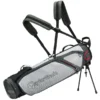 Taylormade Quiver Pencil Stand Bag - Gray/White -Golf Pro Shop taylormade quiver bag grey white n77707 aslangolf 1