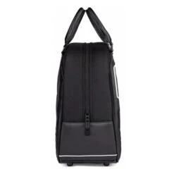 TITLEIST PRACTICE BALL BAG – BLACK / WHITE -Golf Pro Shop titleist 2022 practice ball shag bag side 600x600 1