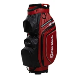 Taylormade Storm Dry Waterproof Cart Bag - Red/Black